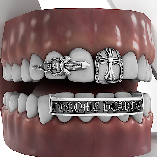 BWOKE " BWOME Heart Grillz "