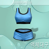 PERKY Lucia Outfit Black Blue
