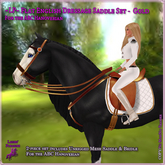 ~LP~ Flat English Set (BOXED) ABC Hanoverian Gold