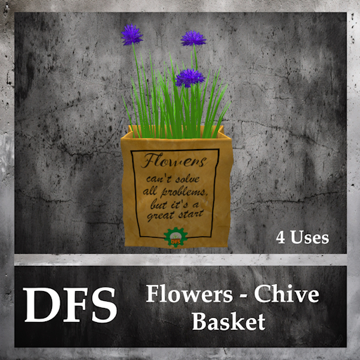 Textur DFS Flowers - Chive Basket