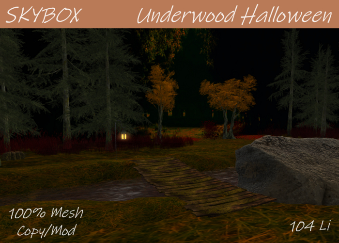 SKYBOX - Underwood Halloween 50x40x25
