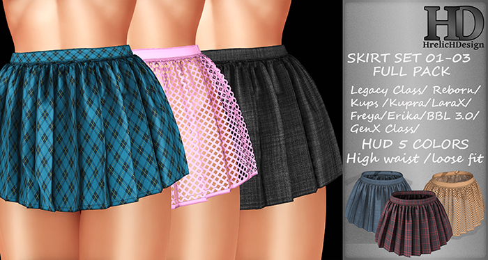 HrelicH SKIRT SET 01-03 FULL PACK