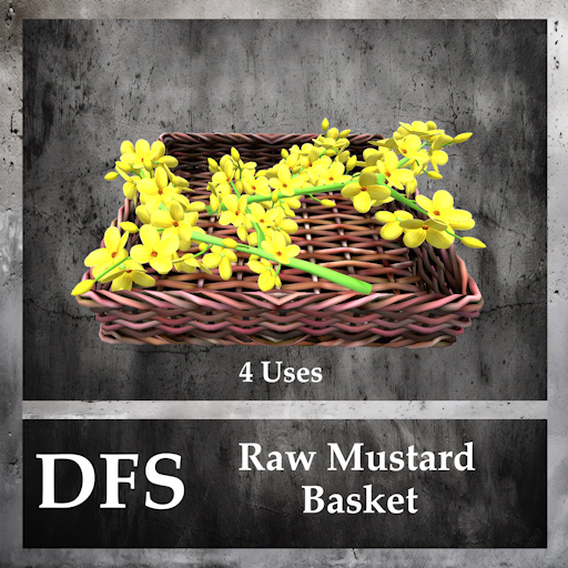 Textur DFS Raw Mustard Basket