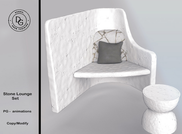 [Dogma] Sunset Stone Lounge Set