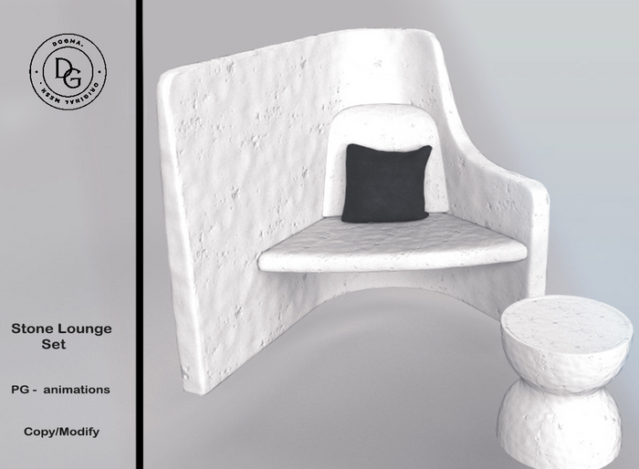 [Dogma] Sunset Stone Lounge Set