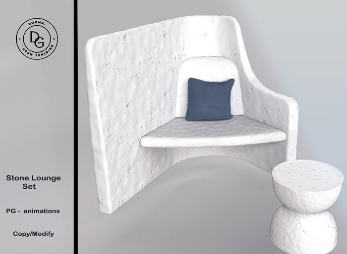 [Dogma] Sunset Stone Lounge Set 