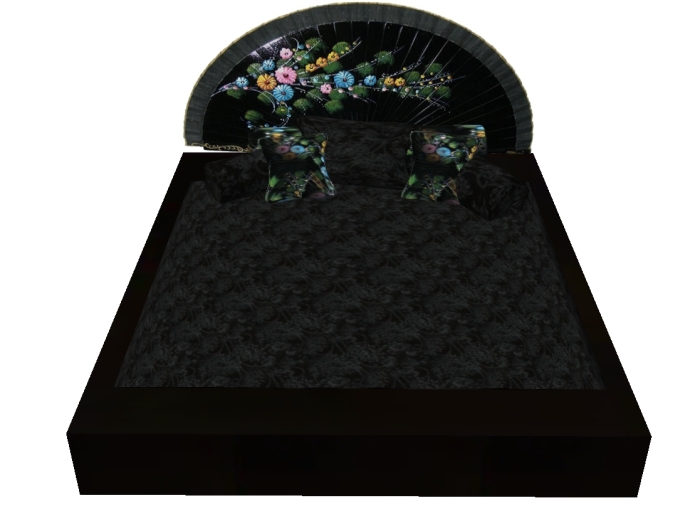 Stunning spanish fan bed