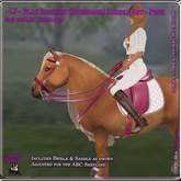 ~LP~ Flat English Set ABC Shetland (boxed) Pink