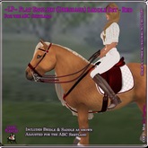 ~LP~ Flat English Set ABC Shetland (boxed) Red