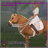 ~LP~ Flat English Set ABC Shetland (boxed) White