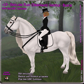 ~LP~ Flat English Set ABC Lippizan (boxed) Black
