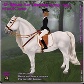 ~LP~ Flat English Set ABC Lippizan (boxed) Gold