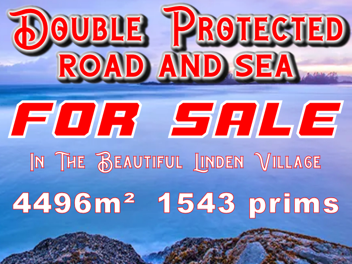 ** DOUBLE PROTECTED (road & sea) LAND for SALE - DERWENT **                                
