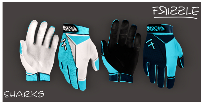 [Frizzle] Sharks Gloves