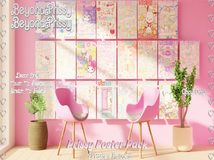 //Bp Prissy Poster Pack 1  - Add To Unpack