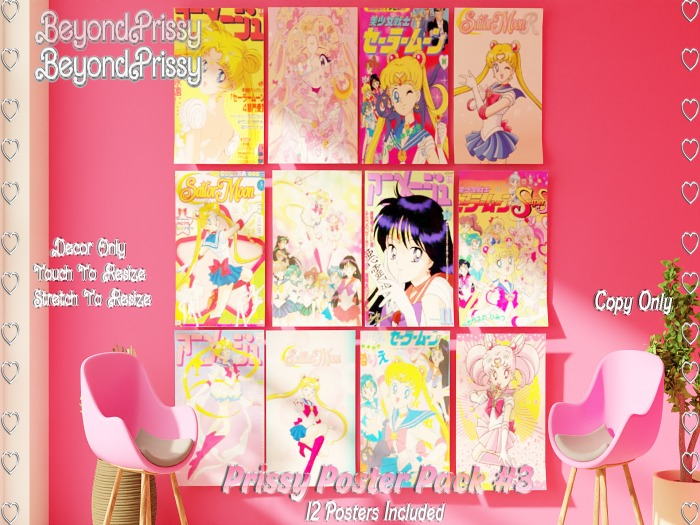 //Bp Prissy Poster Pack 3  - Add To Unpack