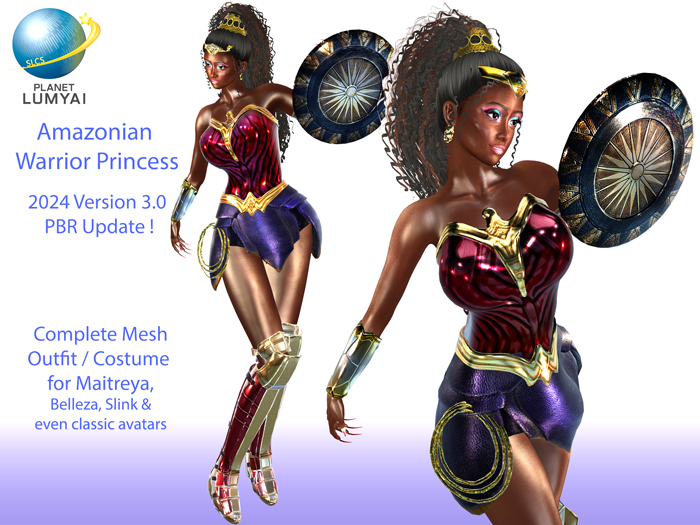 Amazonian Warrior Outfit 2017 DEMO