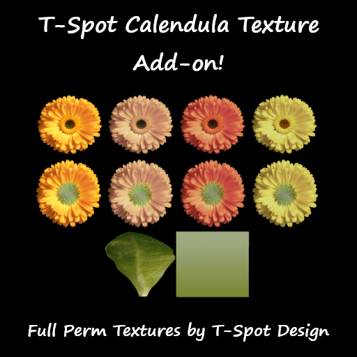 T-Spot Calendula Texture Add-on - Full Perm