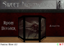 *SOL* - Zebra Room Divider V2