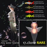 17.*N*tiny water friends - clione<box> RARE