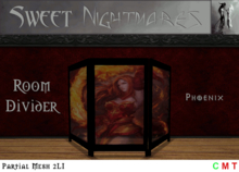 ~Sweet Nightmares~ Room Divider - Phoenix