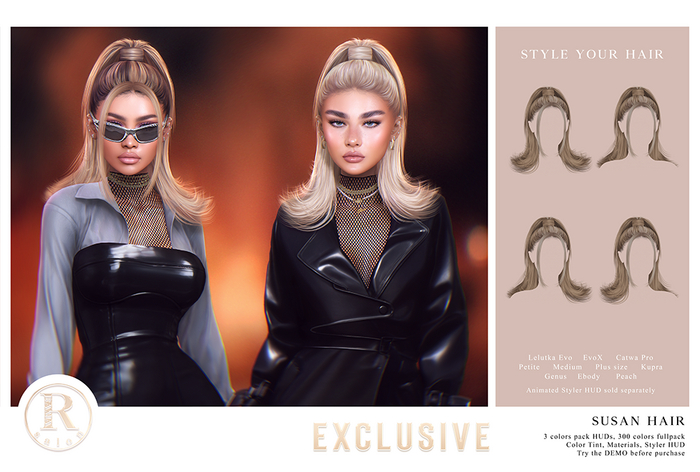 RAMA.SALON - Susan Hair 'EXCLUSIVE Pack'