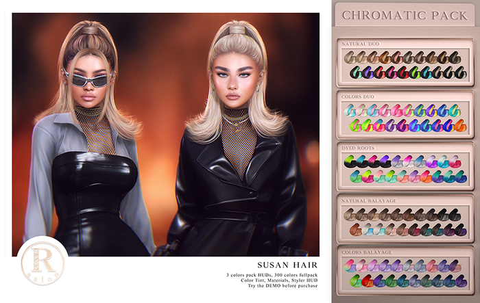 RAMA.SALON - Susan Hair 'Chromatic Pack'