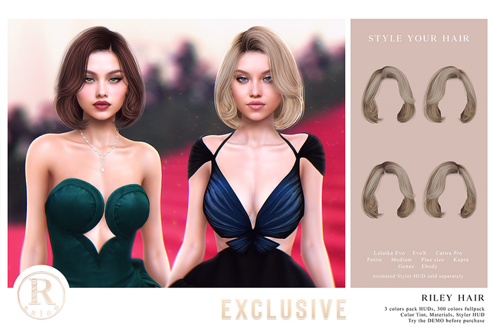 RAMA.SALON - Riley Hair 'EXCLUSIVE Pack'