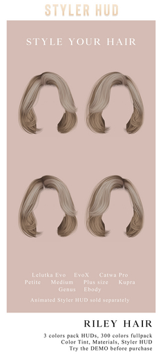 RAMA.SALON - Riley Hair Styler HUD