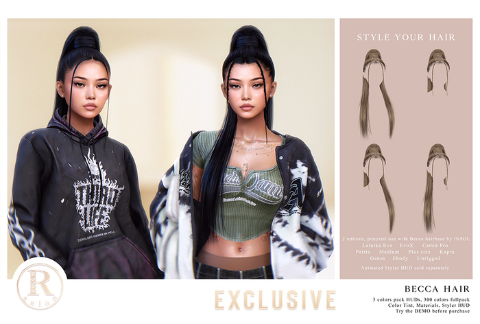 RAMA.SALON - Becca Hair 'EXCLUSIVE Pack'