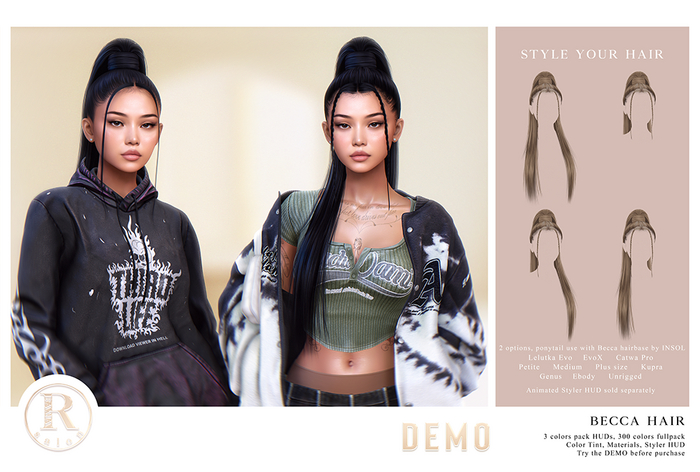 RAMA.SALON - Becca Hair 'DEMO'