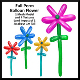 Full Perm Balloon Flower