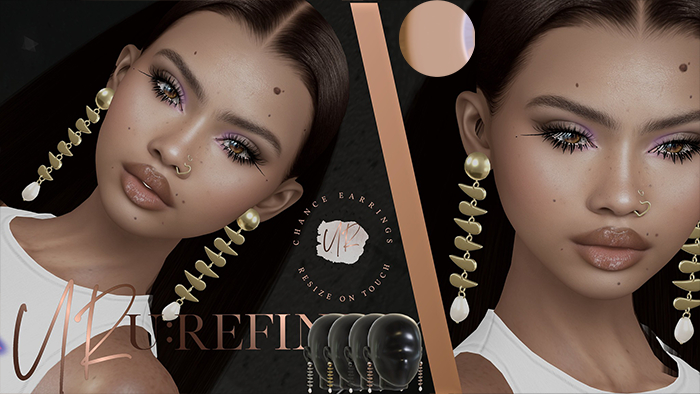 {U:Refined} Chance Earrings [Copper]