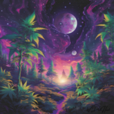 Ganja Land -Canvas Artwork-
