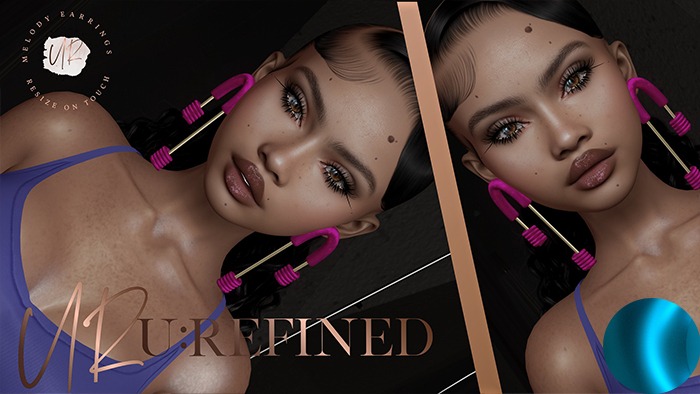 {U:Refined} Melody Earrings [Blue]