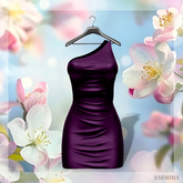 Purple Black Dress LaraX