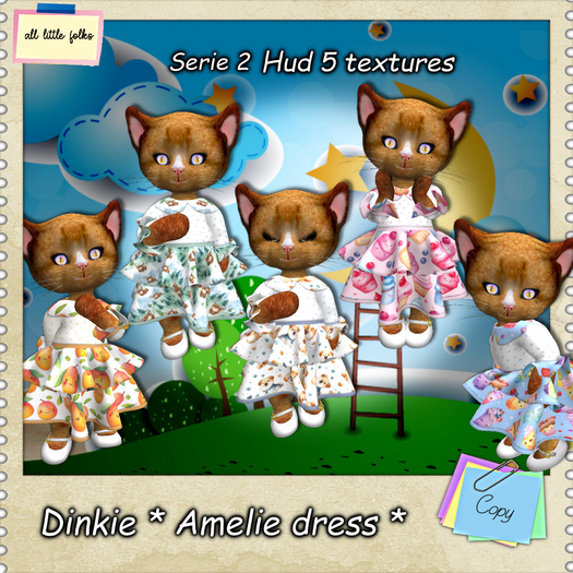 Dinkie * Amelie with hud serie 2
