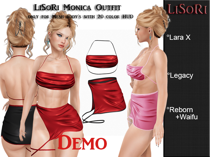 LiSoRi Monica Outfit DEMO