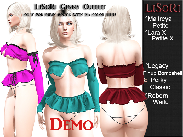LiSoRi Ginny Outfit DEMO