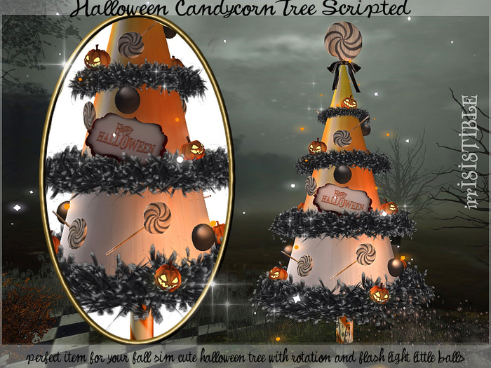 irrISIStible HALLOWEEN CANDYCORN TREE SCRIPTED 2022