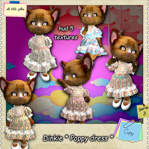 Dinkie * Poppy dress * Serie 3