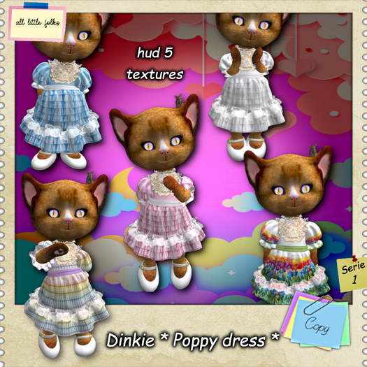 Dinkie * Poppy dress * Serie 1