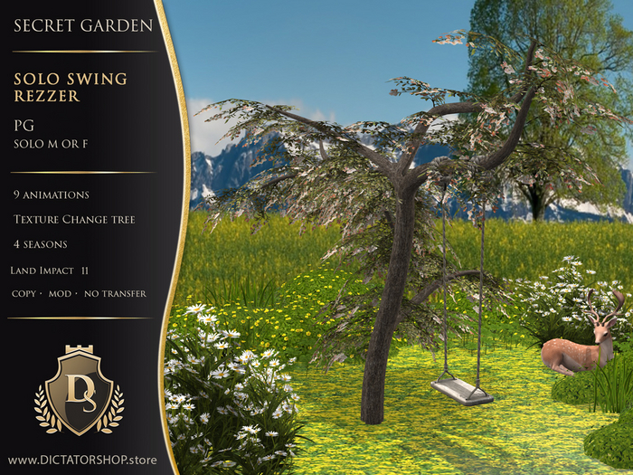 [Ds] Secret Garden - Solo Swing Rezzer PG SS