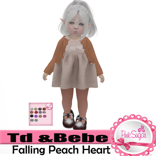 PS Fall Peach Heart Box