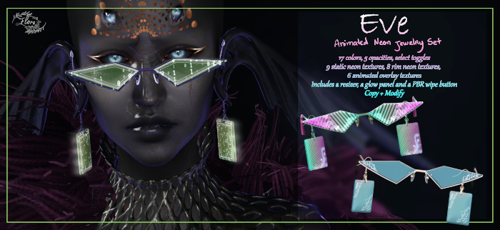 [Floro] Eve Set - Glasses and Earrings