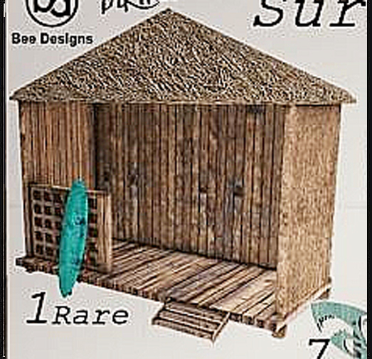 BD-Inkme Surf Hut Gacha 1 RARE