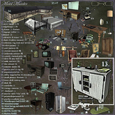 13 -DRD- Motel - Bathroom Cabinet
