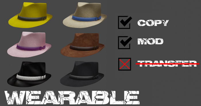 MixMax Fedora Hat fat pack