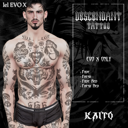 [KAITO] Descendant Tattoo