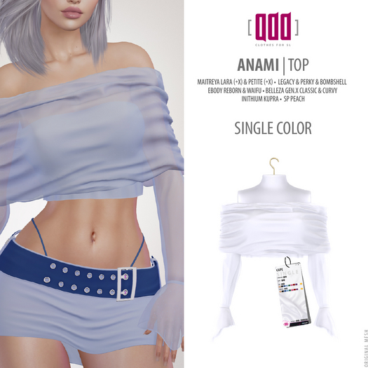 [ADD] Anami Top - White